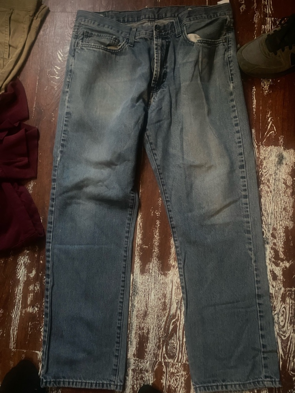 Nautica Men's Straight-Leg Blue Denim Jeans